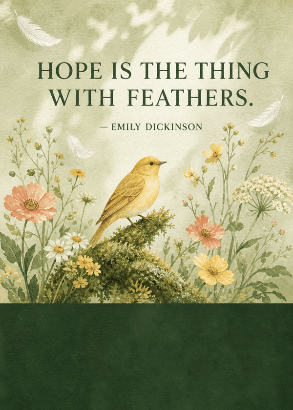 Get well card cover artwork