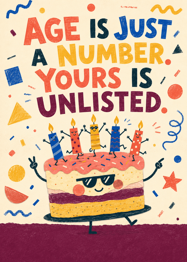 Birthday cover option 4