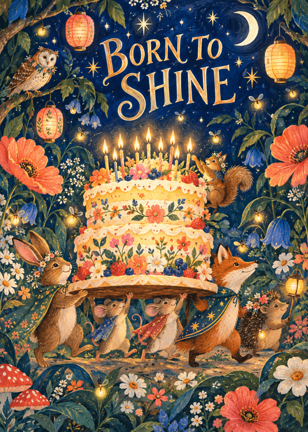 Birthday cover design 1